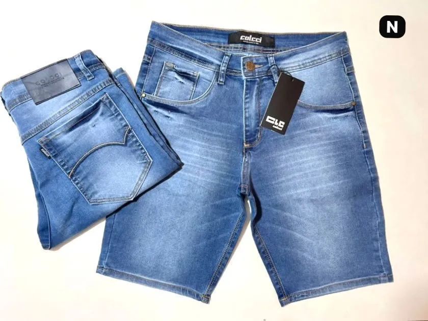 Bermuda jeans masculina premium - Foto 3