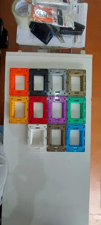 Suporte 4 X 2 p/ 3 Módulos - 10 peças