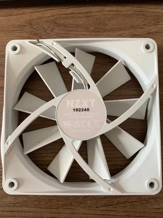 Cooler Fan NZXT 120mm (RF-Q12CR-W1) - Foto 2