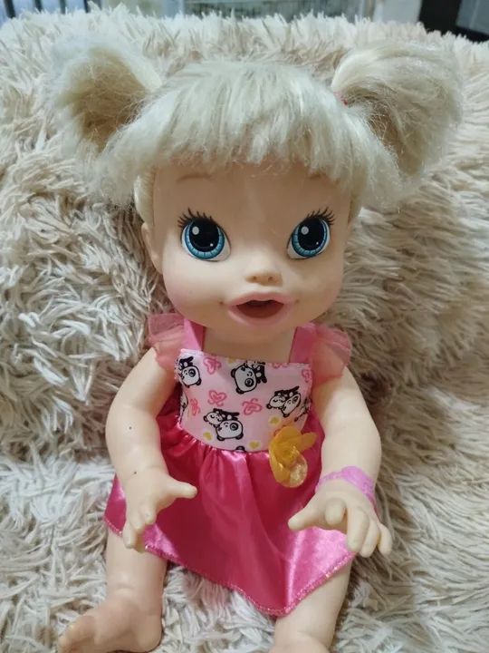 Baby alive horas de comer loira