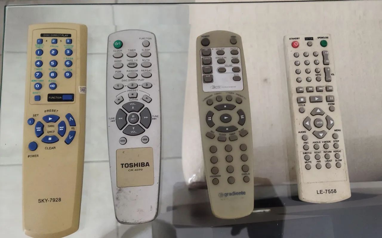 Controles remoto diversos