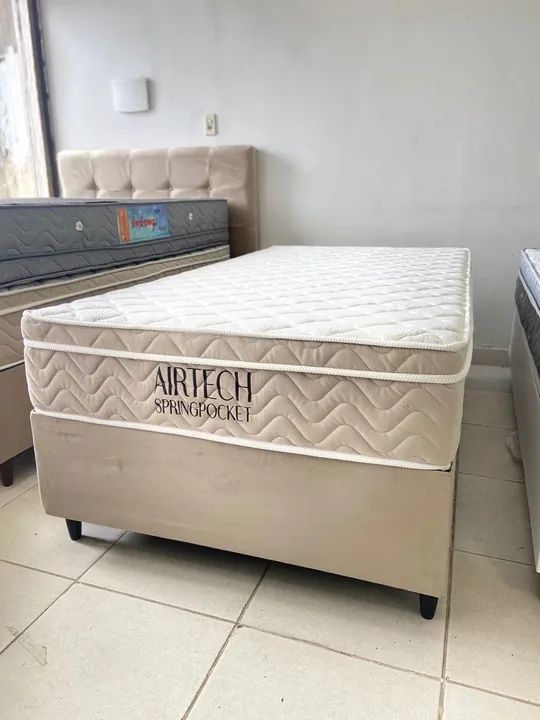 CAMA BOX SOLTEIRO ORTOBOM ENTREGA GRÁTIS - Foto 5