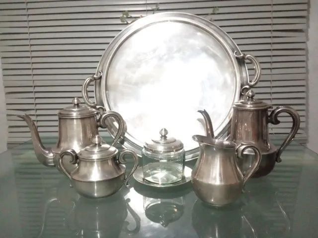Conjunto para chá Prata 90 - Foto 2