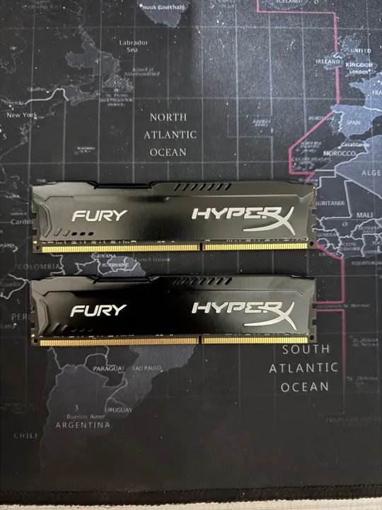 Kit de Memória RAM HyperX Fury 2x8GB DDR3 1600MHz