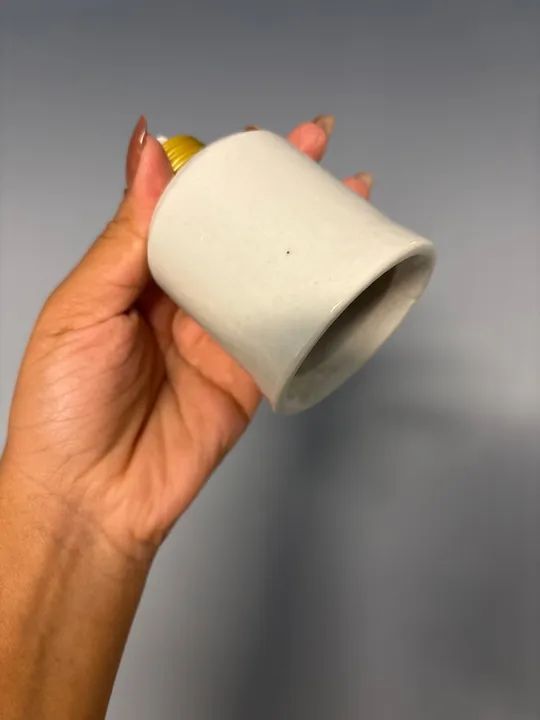 2 pç bocal de porcelana adaptador de E27 para E40 - Foto 2