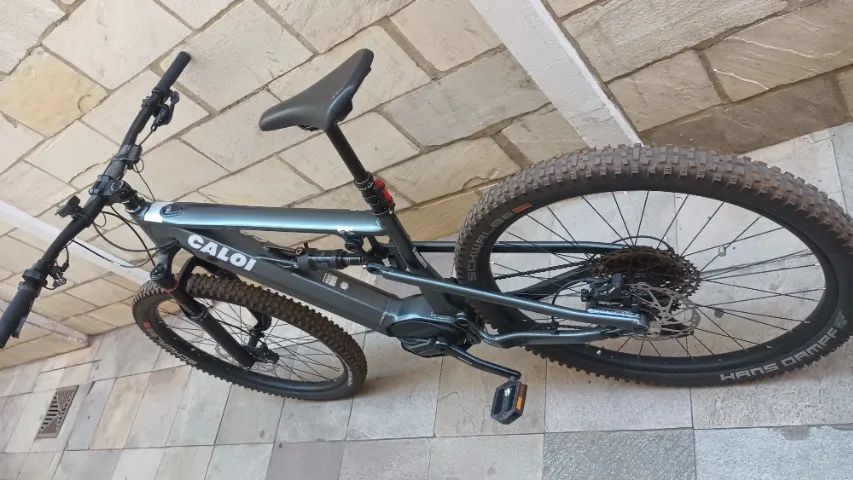 Bicicleta Elétrica Caloi 2021 E-vibe Elite Fs Aro 29 E-7000 12v tamanho G - Foto 2