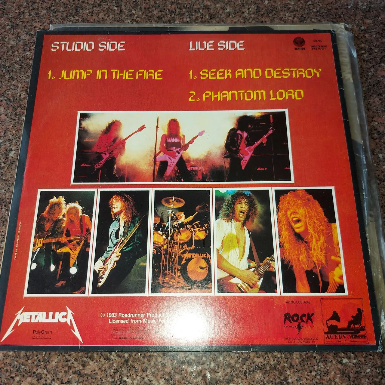 LP Metallica - Jump In The Fire, 1° nacional impecável! - Foto 2