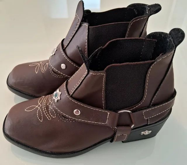 Bota country infantil sales menino