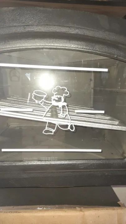 Forno Para Fogão A Lenha Campeiro De Ferro Fundiioido Estação Casa - Foto 3