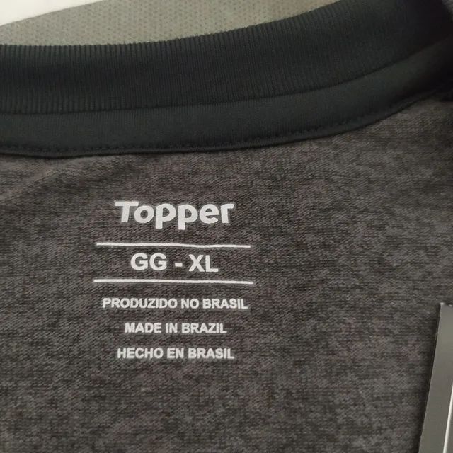 camisa GG feminino topper figueirense concentração 2018 preto - Foto 2