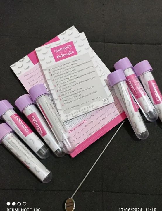 Kit extensão de cílios  - Foto 5
