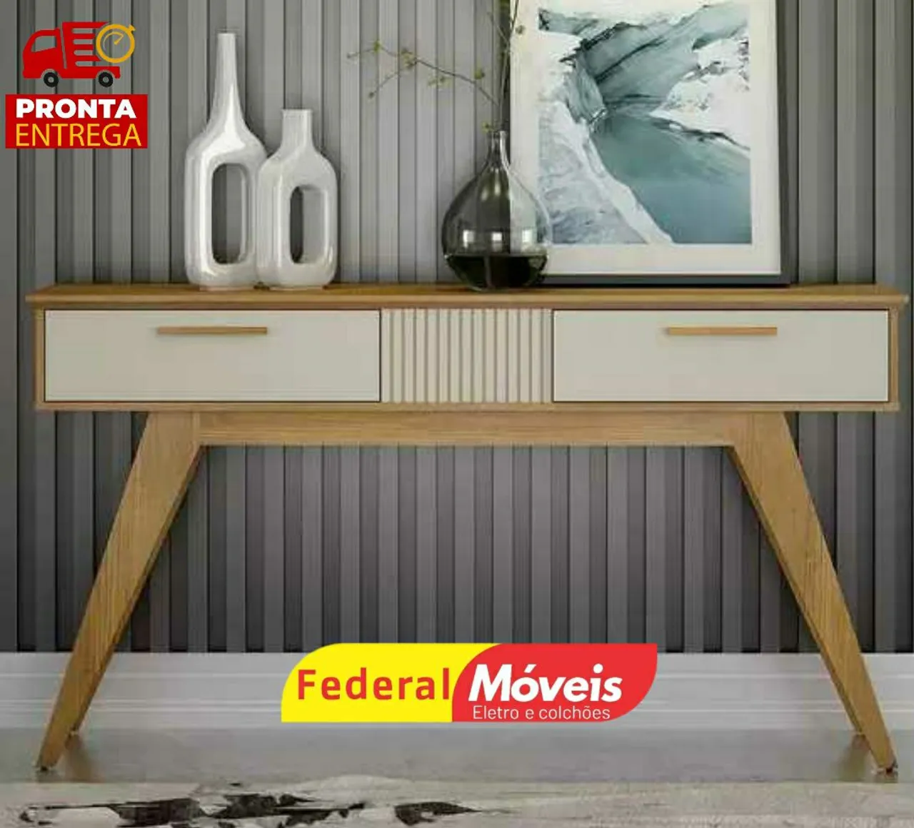Aparador com 2 Gavetas Novo Pronta Entrega