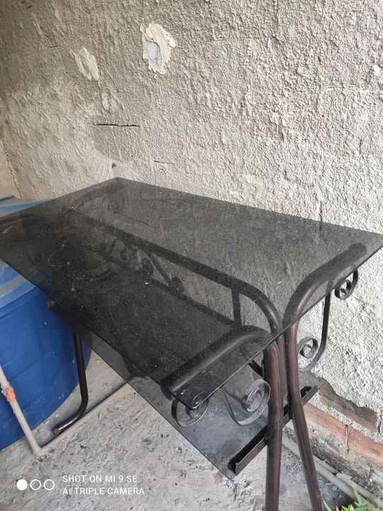 Mesa de vidro aparador - Foto 2
