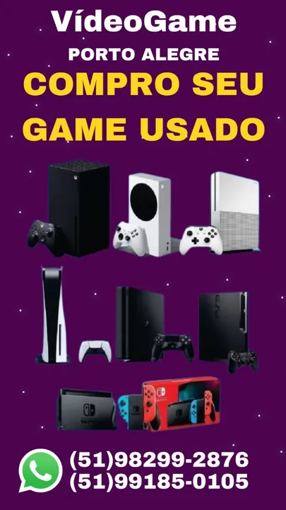 Compro Vídeo Games Usados