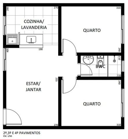 Captação de Apartamento para locação na Rodovia dos Expedicionários, Loteamento Miranda, Campo Largo, PR