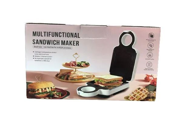 (NOVO) Sanduicheira Multifuncional SAN-8015