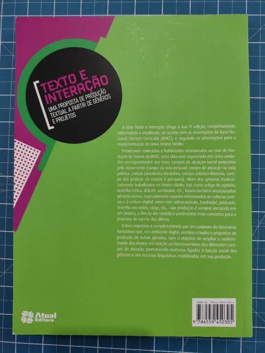 Livro Texto e Interação - Ensino Médio - BNCC - Foto 2