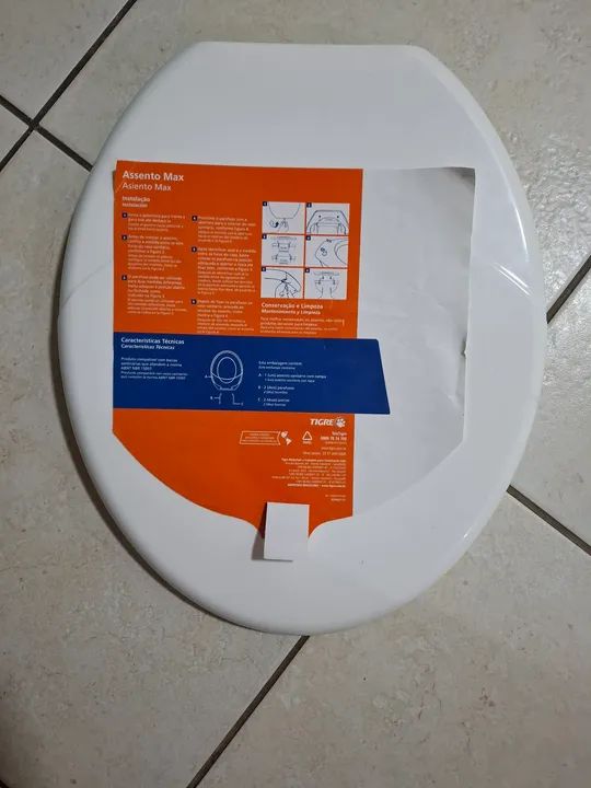 Tampa de vaso sanitário - Foto 2