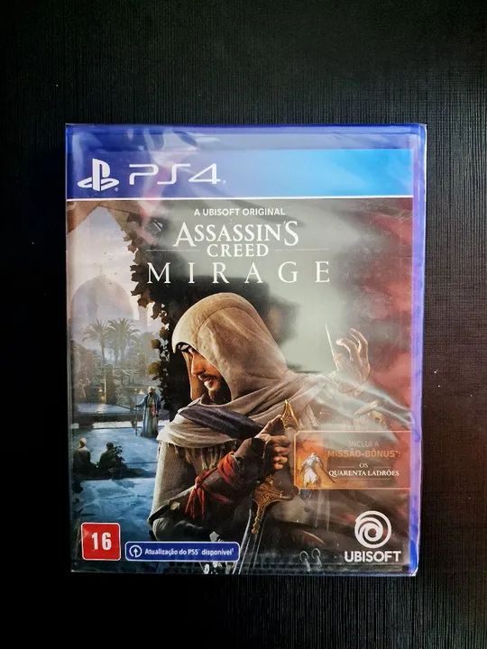 Promoção Assassins Creed Mirage PS4 Lacrado( ACEITO CREDISHOP)
