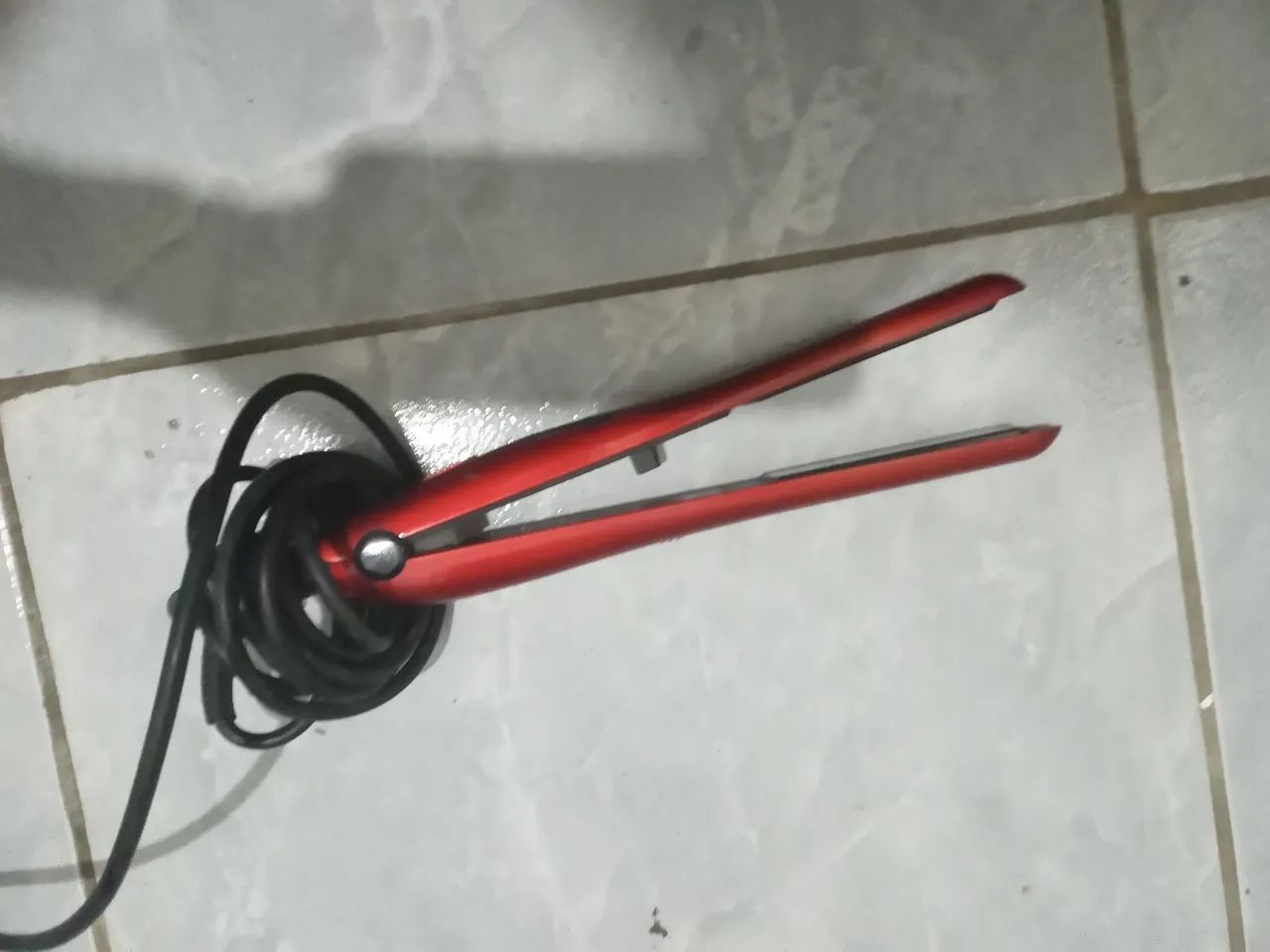 Prancha de Cabelo Vermelha - Foto 4