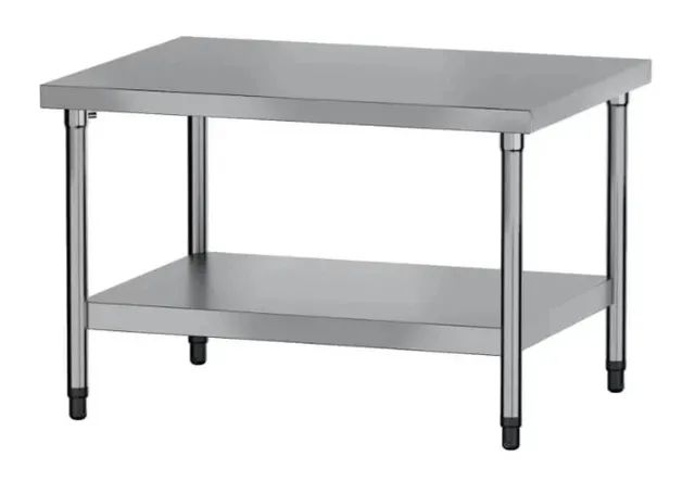 Mesa de Centro de Aço Inox - Fabricação própria 