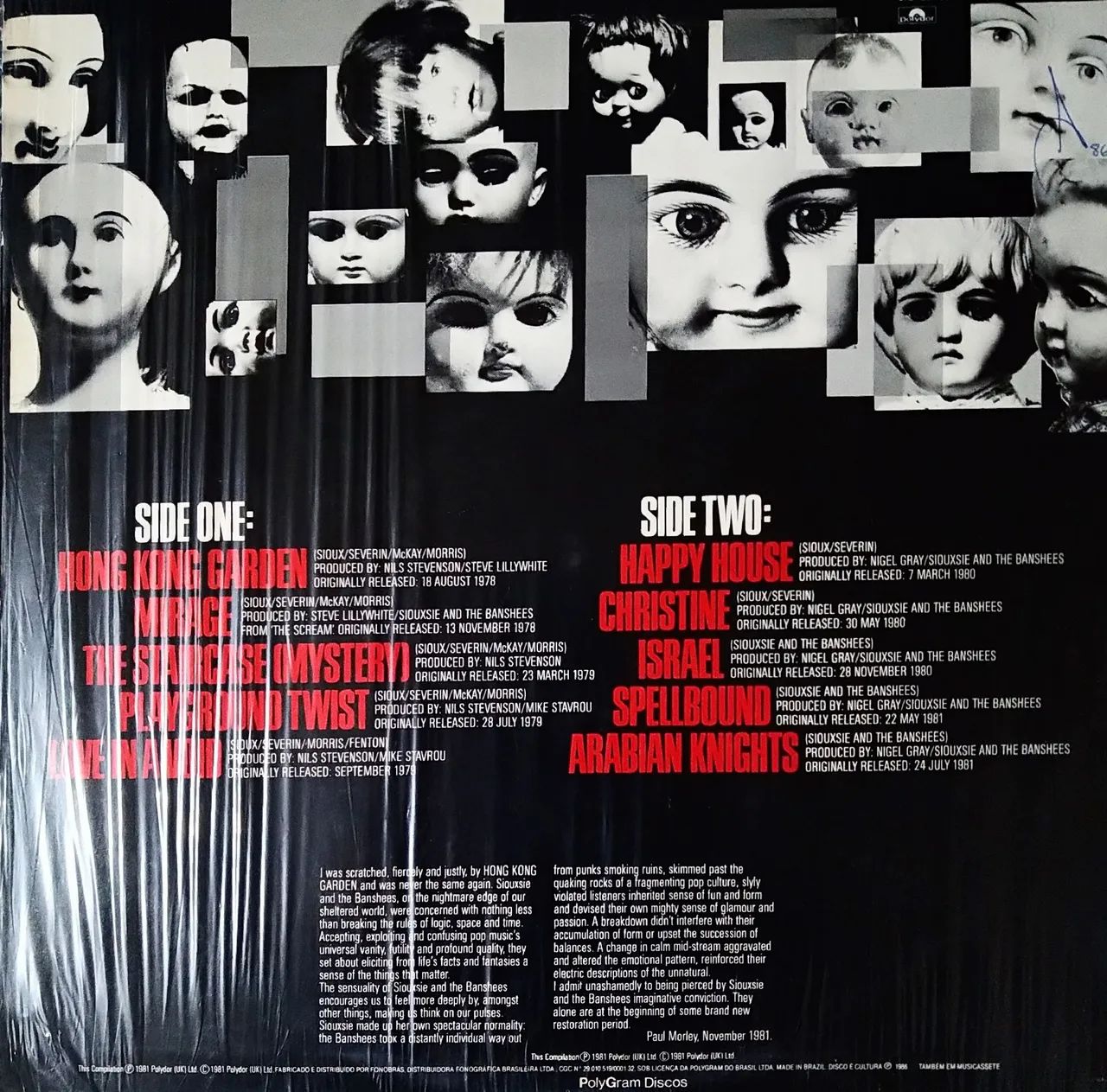 LP Siouxsie And The Banshees- Once Upon A Time The  Singles - Foto 5