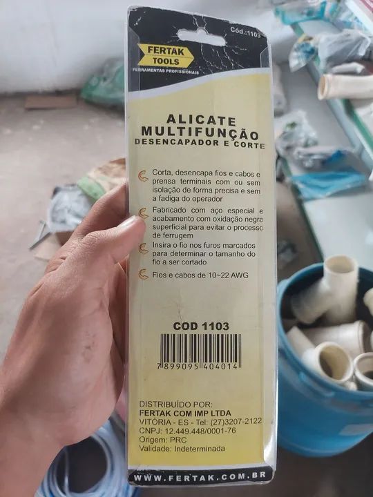 Alicate Multifunção desencapador e corte - Foto 3