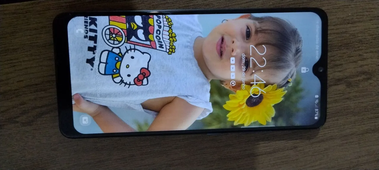 Celular está em bom estado
