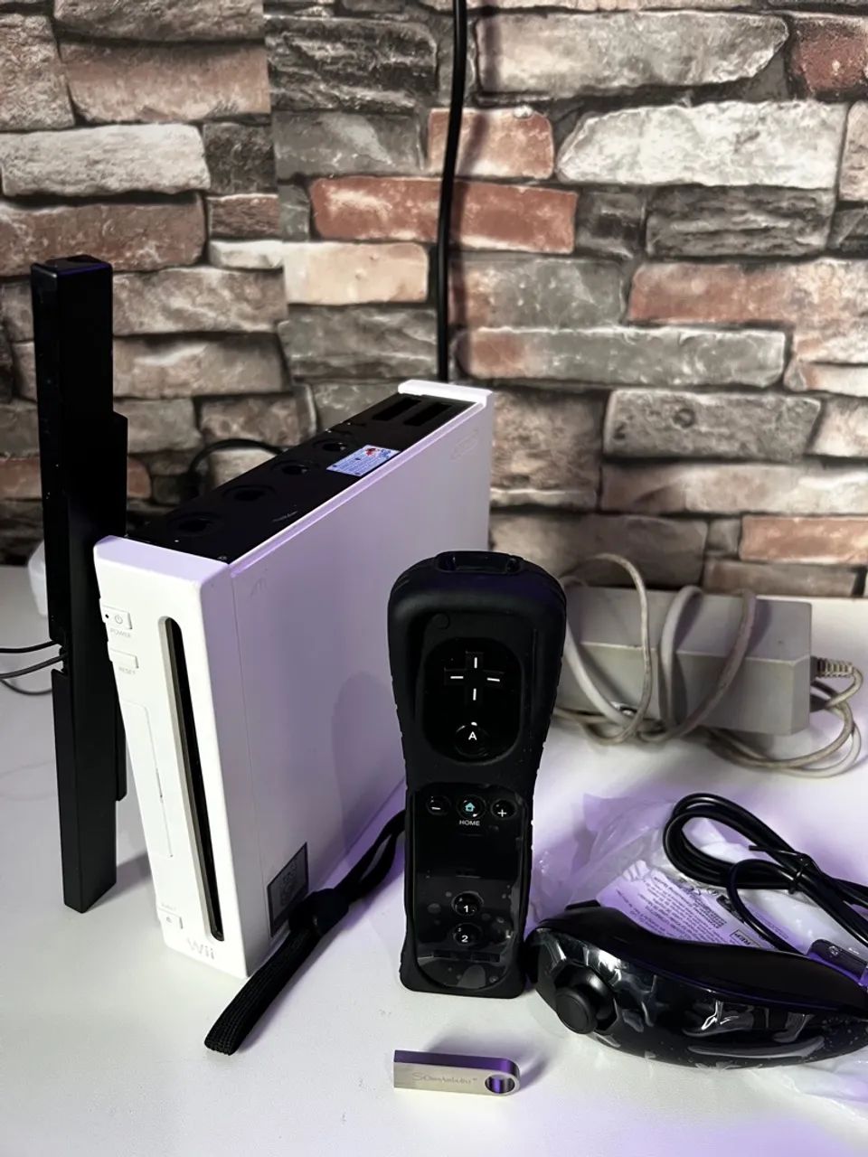 Nintendo Wii semi-novo + jogos  - Foto 4