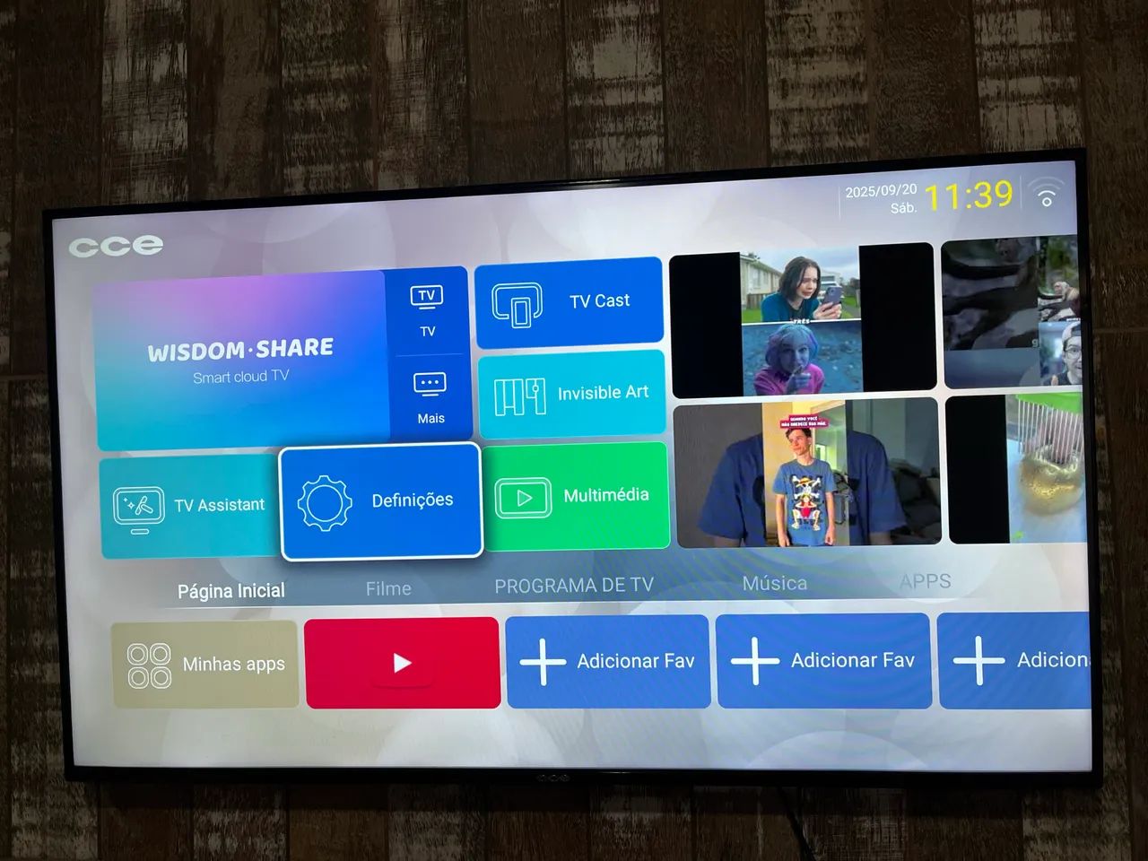 Tv smart cce 50 polegadas 4k63824076370049120