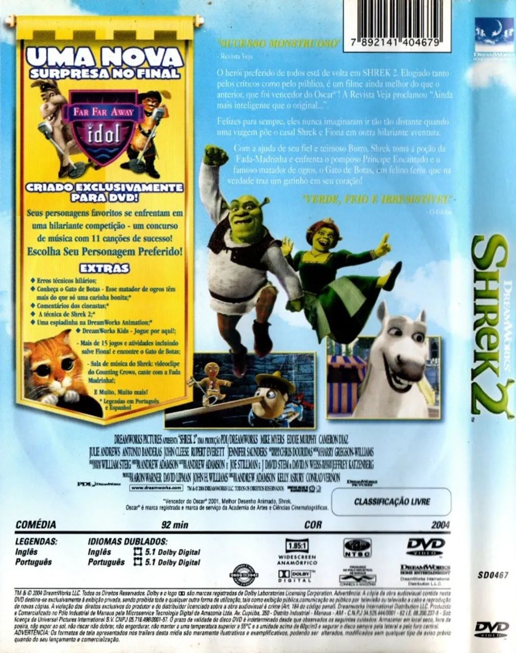 DVD Shrek 2  - Foto 2