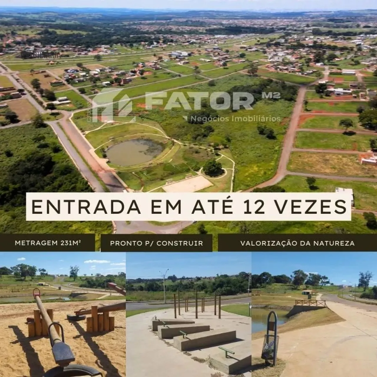 Lotes à Venda em Goianira Parc. a partir de R$ 287,12