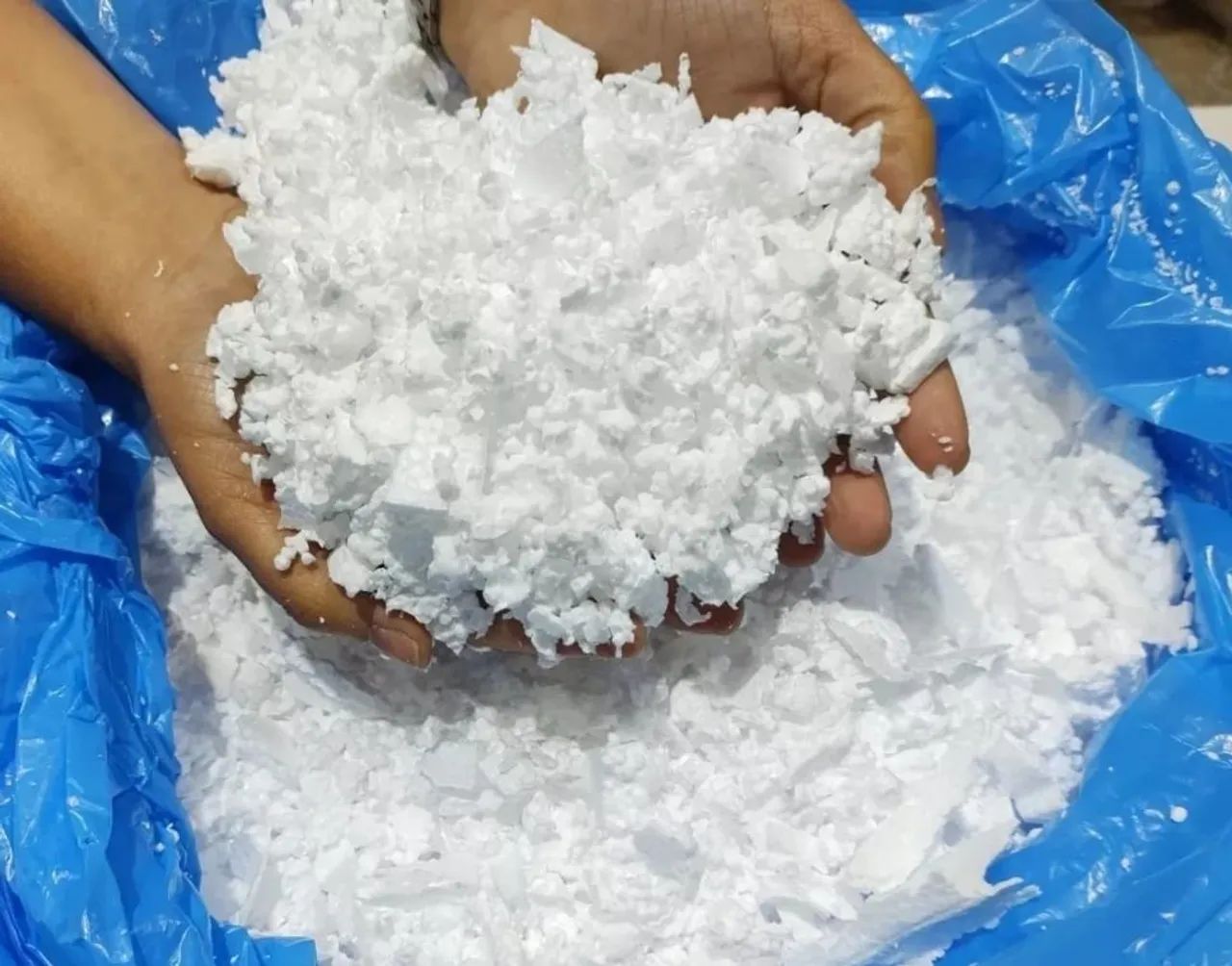 Flocos de Isopor granulado 