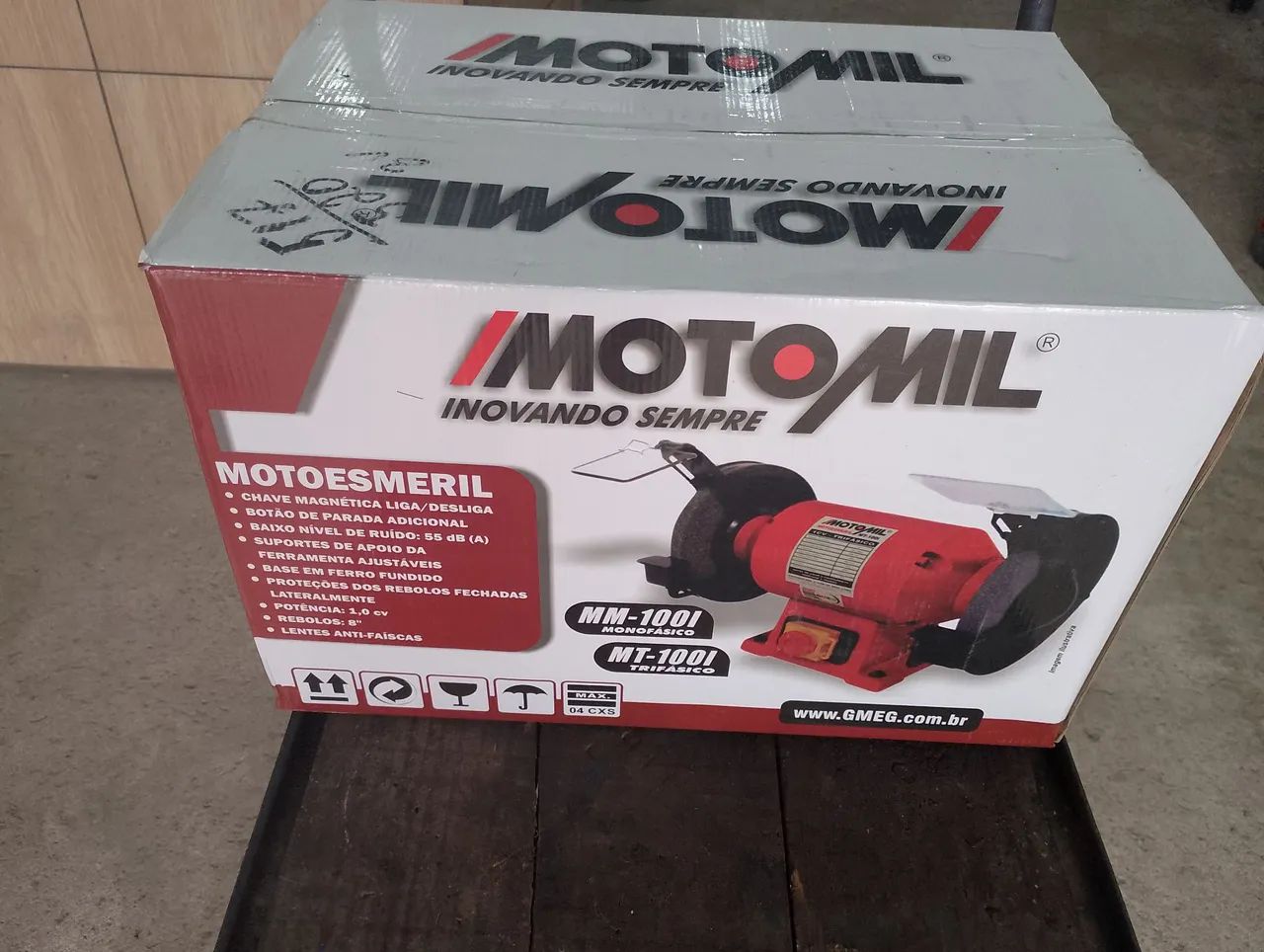 Vendo esmeril monofásico ou trifásico 1 HP