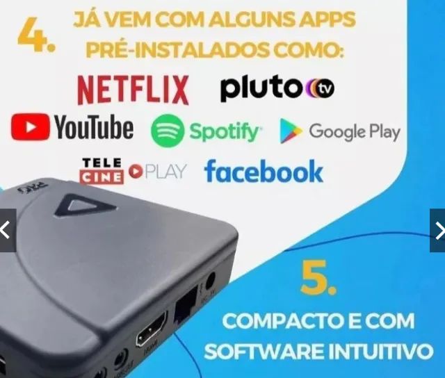 Tv Box Smart 4K - Foto 3