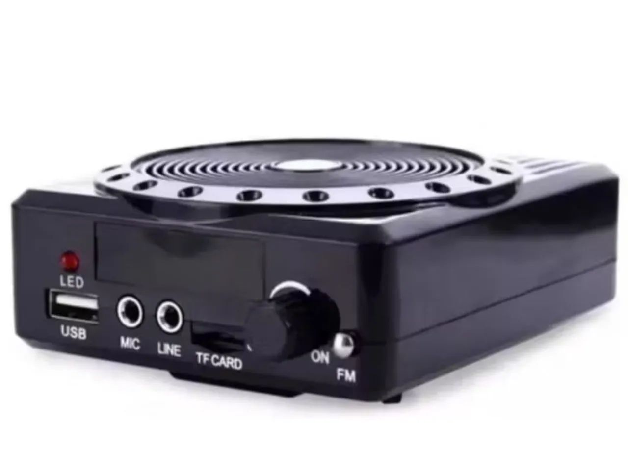 Megafone Amplificador de Voz para professor com Microfone Rádio Fm - Foto 5