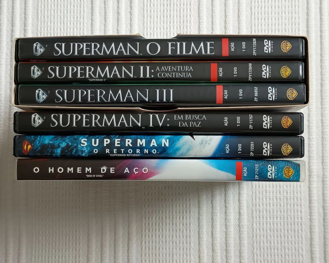  SUPERMAN A COLEÇÃO COMPLETA! 6 DVD'S  - Foto 3