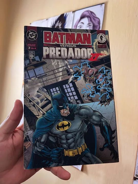 Batman Versus Predador 2 Completa 1996 editoras Abril  - Foto 5