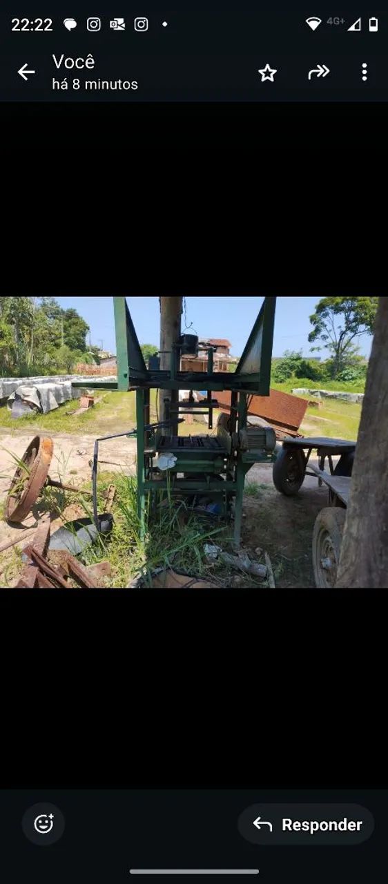 Máquina de fabricar blocos - Foto 2