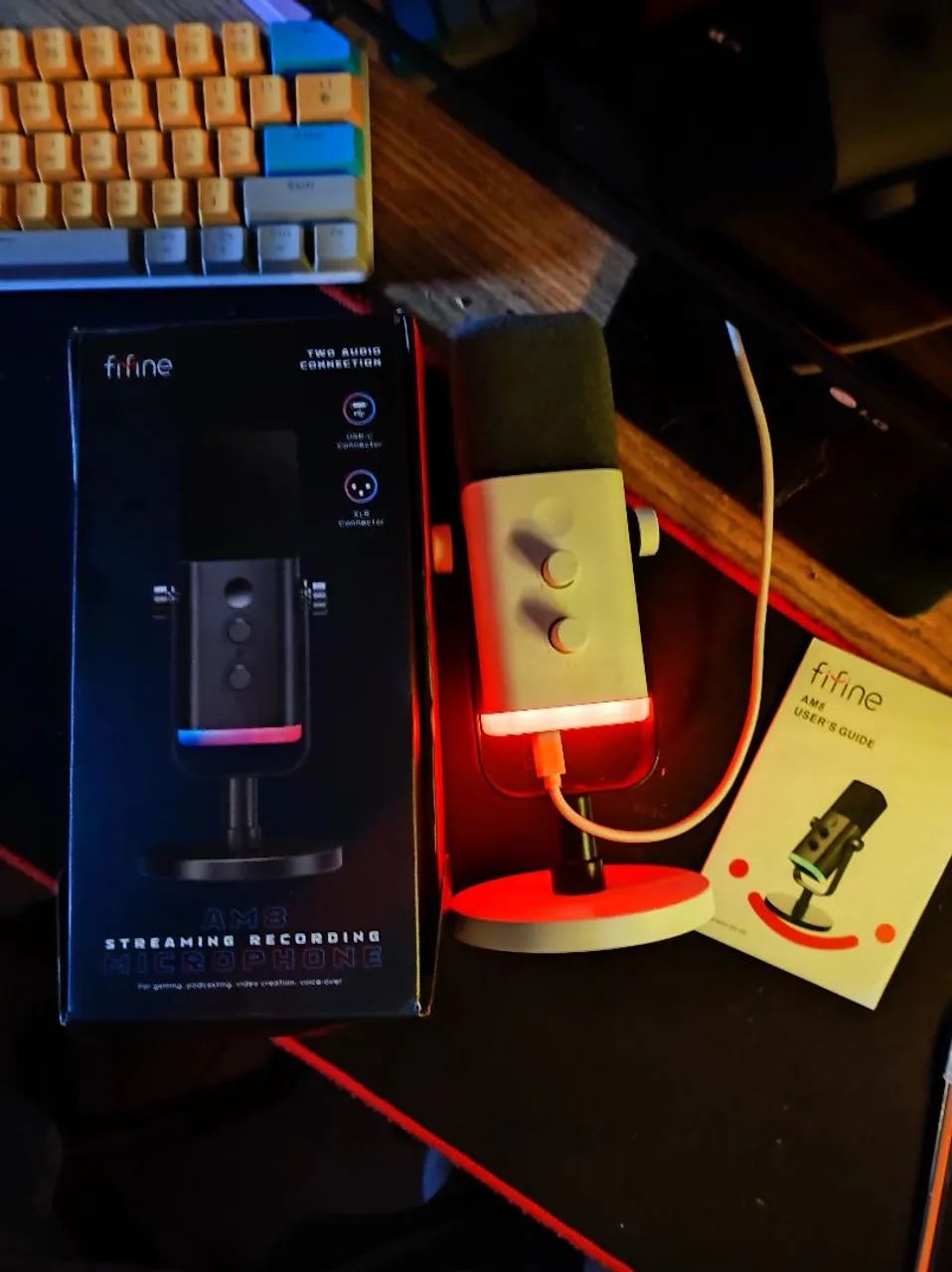 Microfone Fifine Am8 Dinamico - Foto 5