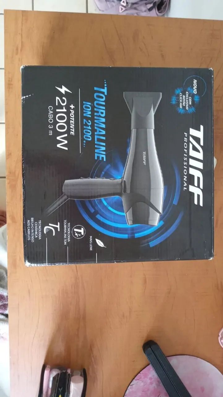 SECADOR DE CABELO TAIFF TOURMALINE - 220 V - Foto 4