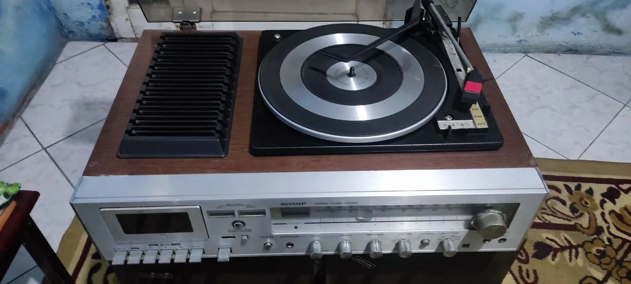 Aparelho de Som Sharp Vintage - Foto 4