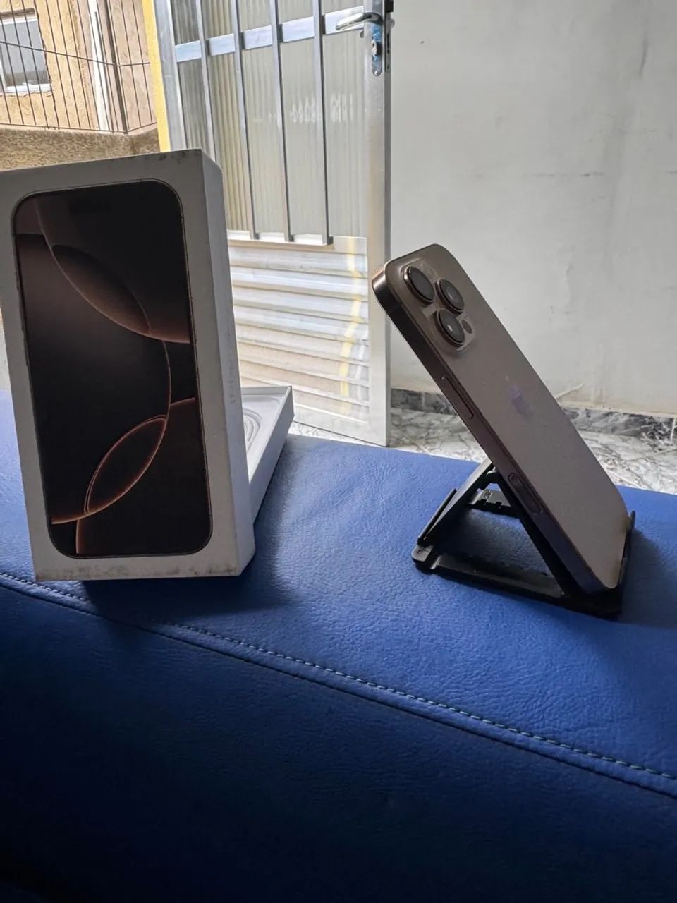 IPHONE 16 PRO-128GB-TITÂNIO DESERT.