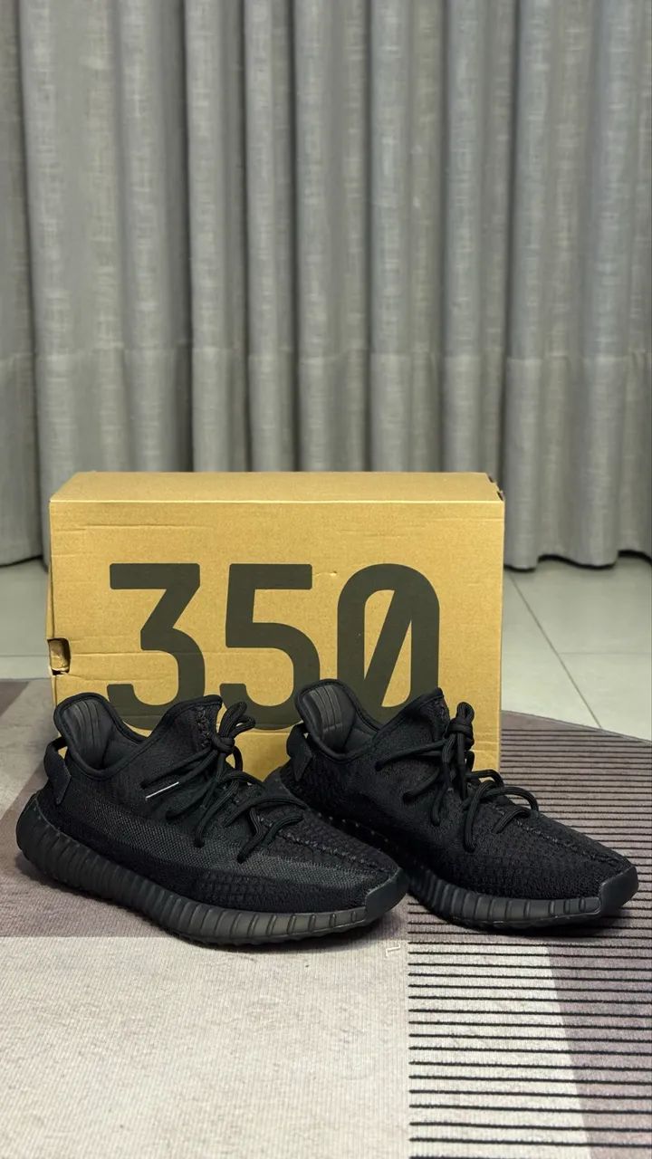 TÊNIS ADIDAS YEZZY BOOST 350 V2 ONYX ORIGINAL - Calçados - Bom