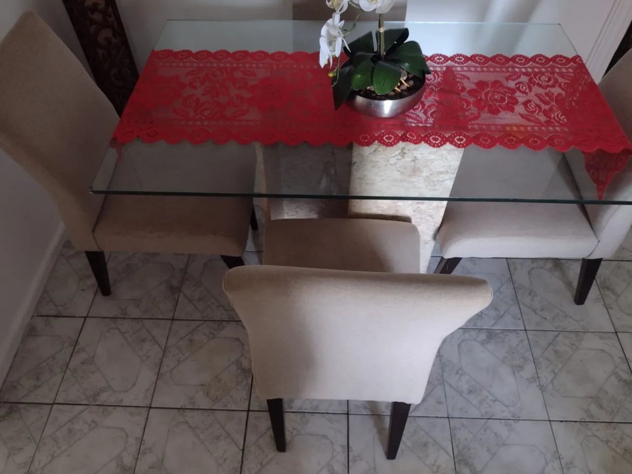 Mesa com 4 cadeiras  - Foto 4