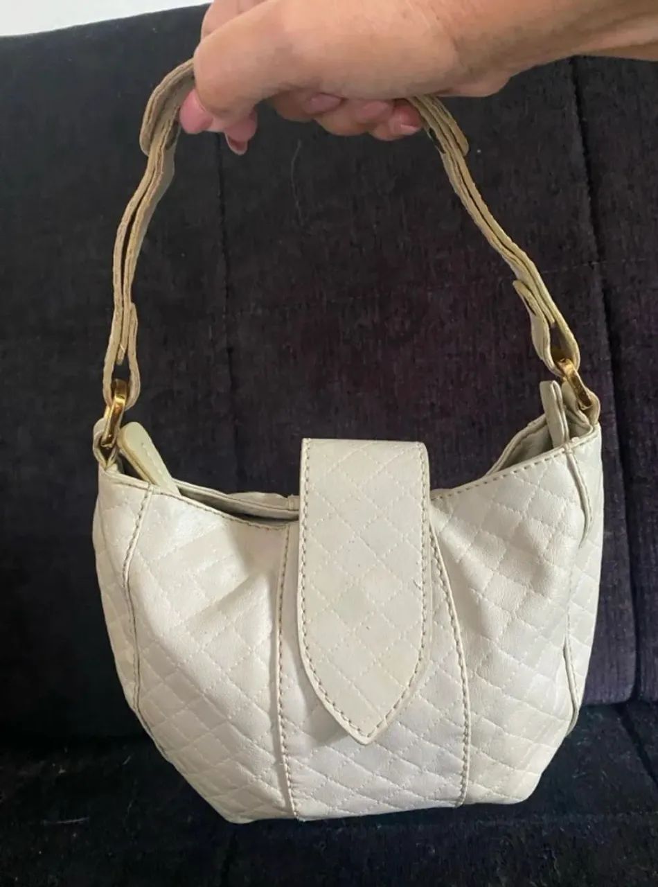 Bolsa de mão de couro - Foto 3