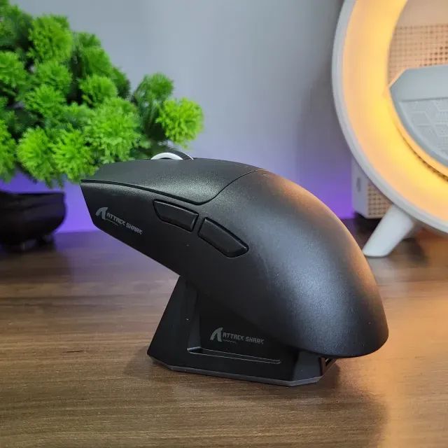 Mouse Gamer Attack Shark X11 - Ultra Leve, Tri-Mode e RGB - Foto 3