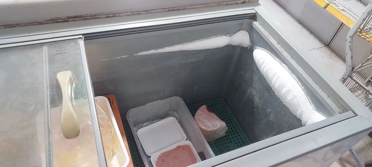 Freezer horizontal gelando. - Foto 4