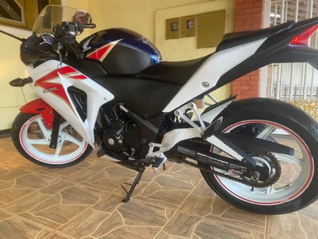 HONDA CBR 250 2011/2012 CARENADA AZUL PARTICULAR OPORTUNIDADE - Foto 2