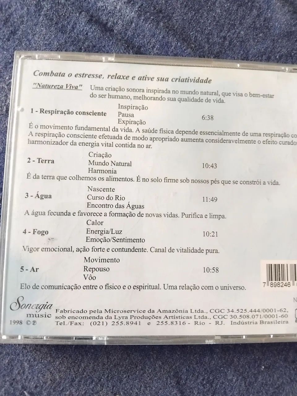 CD Natureza Viva - Sinergia - Foto 4